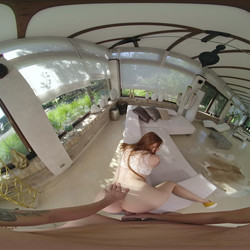 18VR - Bouncy Redhead Cutie - Lya Cutie (Oculus 7K)